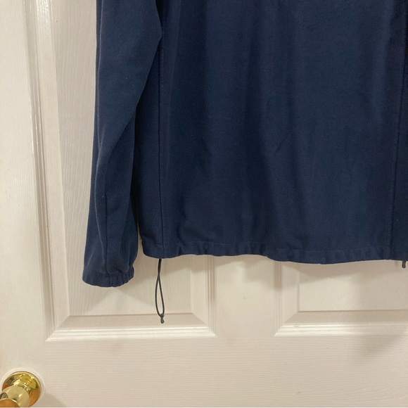 The North Face Windwall Fleece Jacket Water Resistant Blue L  Logo Embroidered - Picture 6 of 16